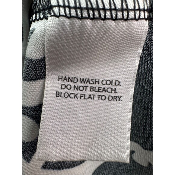 White House Black Market Side Slit Stretch Geo Print Maxi Skirt Women's Size XS - Picture 5 of 5